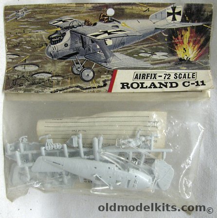 Airfix 1/72 Roland C11 Walfisch - Oblt. Von Schleich's Aircraft from Field Flieger Abteilung 2b 1916-1917 - (C-11) - Bagged, 120 plastic model kit